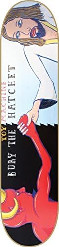 Toy MachineBURY The Hatchet Skateboard Deck-8.0