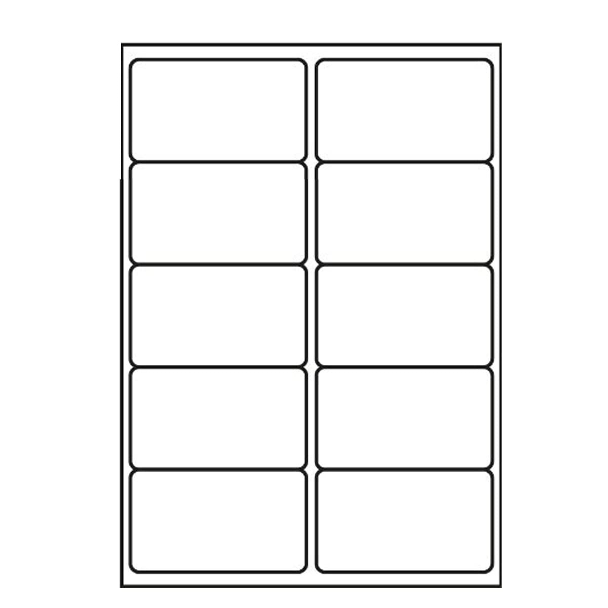 10 Labels Per Sheet A4 Address Labels Self Adhesive Mailing Labels for Postage Inkjet Laser Printers Printable Sticky Sheet Labels 99x57mm (25 Sheets)