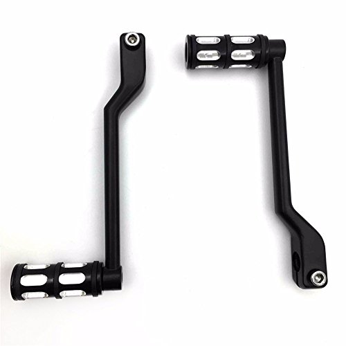 Style 011- Motorcycle Black Aluminum Heel Toe Shift Levers/Gear Shift Pedal Levers w/ Shifter Pegs For Harley Davidson Trike 2008 and later - Thumbnail 6