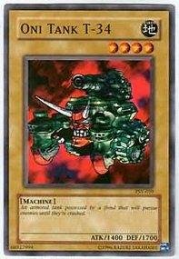 Yu-Gi-Oh! - Oni Tank T-34 (PSV-059) - Pharaohs Servant - Unlimited Edition - Common