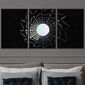 signwin 3 Piece Framed Canvas Wall Art Abstract...