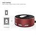 Vogek 6-Port USB Charger Desktop Charging Station with Smart Identification (Red-Black)