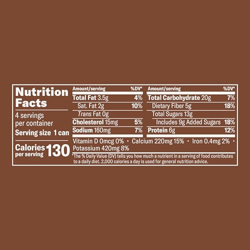 LA COLOMBE MOCHA DRAFT LATTE – 9 FLUID OUNCE, 4 COUNT – COLD-PRESSED ESPRESSO AND FROTHED MILK + DARK CHOCOLATE – MADE WITH REAL INGREDIENTS – GRAB AND GO COFFEE