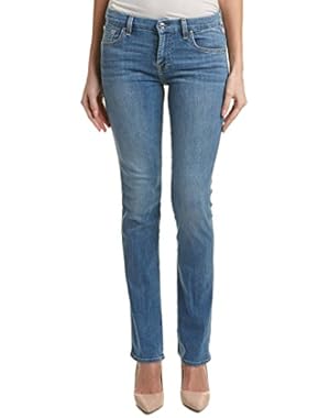 7 For All Mankind Karah Lake Placid Straight Leg