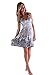 INGEAR Studded Empire Halter Dress (Medium, Black)