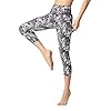 FLYILY Capris Sport Leggings Running Tights Hoge Taille Bandage Stretch Fitness Yoga Broek