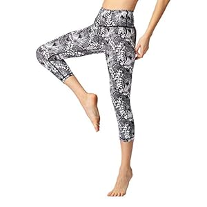 FLYILY Capris Sport Leggings Running Tights Hoge Taille Bandage Stretch Fitness Yoga Broek