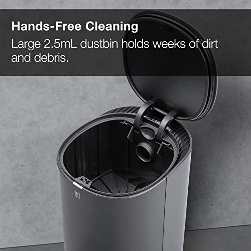deebot empty dust bin