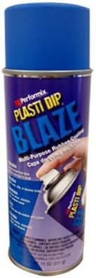 Performix PLASTI DIP Intl. Mulit-Purpose Rubber Coating Spray BLAZE BLUE 11oz by Plasti Dip International