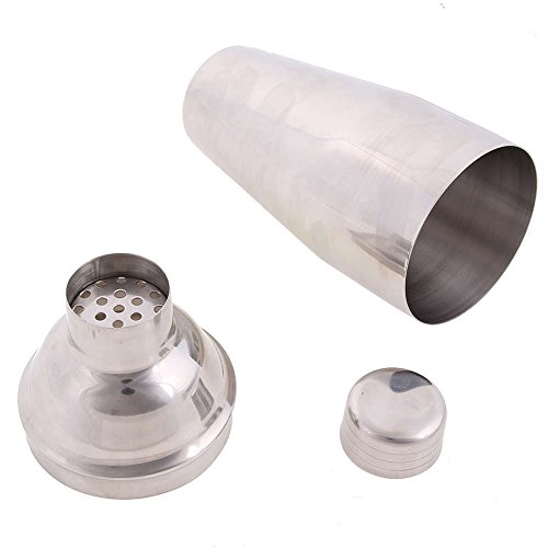 750ML Cocktail shaker ,INorton Stainless Steel Cocktail Bartender Shaker ,Professional Bartender Wine Tools Barware Tools milky tea Tools - Thumbnail 5
