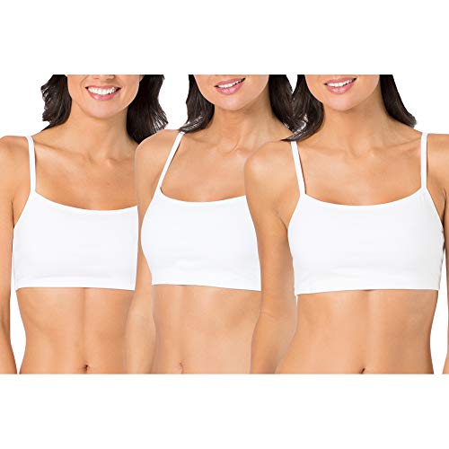 FRUIT-OF-THE-LOOM-Womens-T-Shirt-Sports-Bra-Pack-of-3