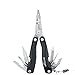 Booms Fishing L1 Fishing Pliers 13-in-1 Multi-Tools 6.7-Inches with Belt Holder Sheath, Blue, Black and Silver Available