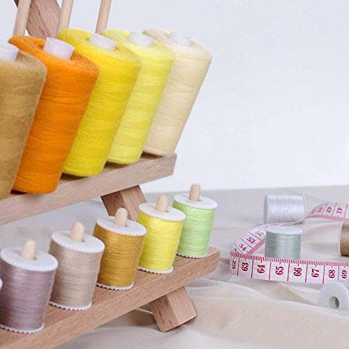 60-Spool-Thread-Rack-Wooden-Thread-Holder-Sewing-Organizer-Collapsible-Wall-Mount-Stand-Holder-for-Sewing-Quilting-Embroidery-Hair-braiding