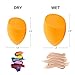4+1Pcs Makeup Blenders with Cosmetic Sponges & Brushes Cleaner,Foundation Powder Blending Buds,Dry and Wet Used Beauty Muti-colored Blender,Soft Blending Sponge
