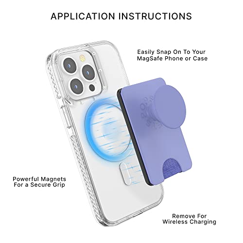 Card Holder Wireless Charging Pop Socket Magsafe Wallet PopSockets