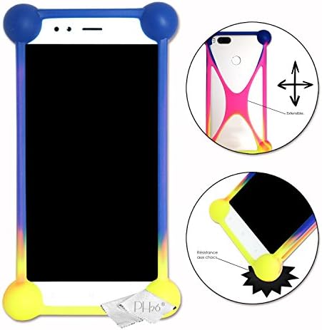 Ph26 Shockproof Silicone Bumper Case for Neffos C5 Max Black