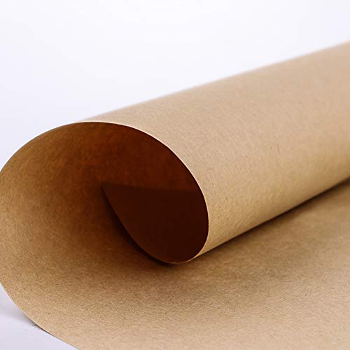 Kraft Paper - 50 Sheets 120 GSM Letter Sized Brown Stationery Paper for Arts, Crafts, and Office Use