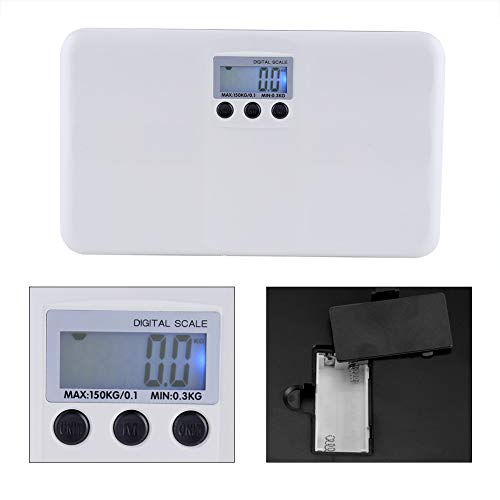 MAGT Weight Scale LCD Digital Electronic On/Tare Function Low Battery/Lock Alarm Baby Pet Body Weighting Scale
