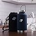 Insulated Beer Growler 64 oz | Stainless Steel Vacuum Water Bottle for HOT and COLD Beverages | Growler Carrier and Replacement GASKET Included