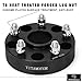 YITAMOTOR Wheel Spacers 5x5 for JL WK2, 1.5 inches Forged Hubcentric Wheel Adapters, 14x1.5 Studs & 71.5mm hub bore Compatible for 2018 Wrangler JL, 2011-2018 Grand Cherokee WK2, Dodge Durango 