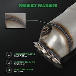 SCITOO 17546 Front Catalytic Converter Fit For BMW