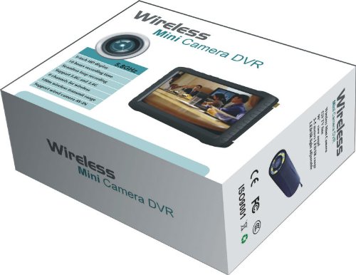 Wireless Mini Camera Dvr Ghz 8ghz Inch Hd Screen Mini Wireless