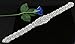 SoarDream Rhinestone Applique Pearl and Crystal Belt DIY Bridal Dress Belt