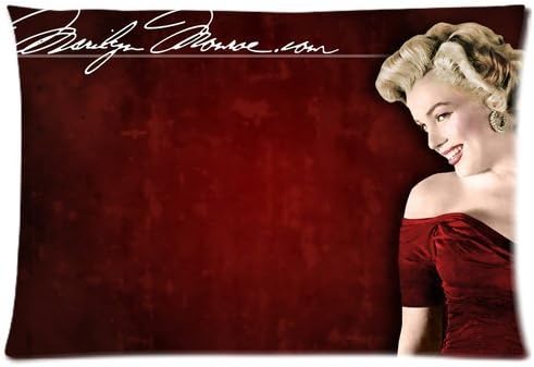 Forever Classic Marilyn Monroe Pandora Design Custom Zippered Pillow Case 20x30 (one side print)