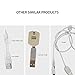 iZapp Lightning to USB Keychain Cable for Apple iPhone 6, iPhone 6 Plus, 5, 5S, 5C, iPad Air, Mini, iPod Touch, Nano (White)
