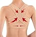 vinmax （FBA Available Women Hunchback Posture Shape Corrector Upper Shoulder with Push Up Bra