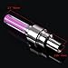 Whosee 4-Pack Pink Bike Bicycle Car Wheel Motorcycle Tire Valve Cap Neon Lamp LED Flash Light