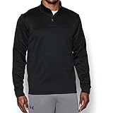 Under Armour Men's Storm Armour Fleece 1/4 Zip, Black/Black, Medium