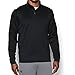 Under Armour Men's Storm Armour Fleece 1/4 Zip, Black/Black, Medium