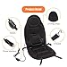 Tvird Heated Seat Cushion 12V Car Heated Seat Covers Comfortable Car Seat Heater Adjustable Temperature for Cold Weather, Winter Driving, Safer Nonflammable UL Wiring-2019 Upgraded (Black)