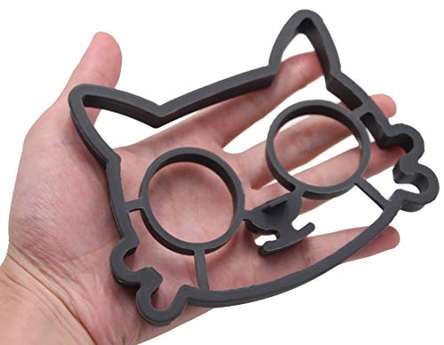 Funny Fried Egg Mold Cake Mold Frog Skull Cat Pancake Cooker for Kitchen Frying Cooking Baking Egg Molds - Make Your Breakfast Fun, Set of 3 - Thumbnail 6