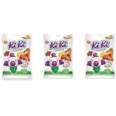 Kras Kiki Fruit Chews 100gr (Kiki vocne bombone) 10.5oz, Pack of 3