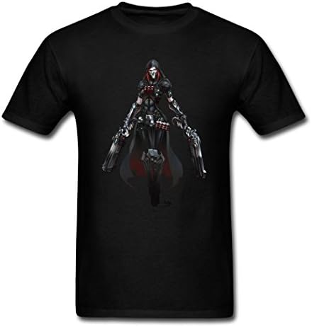 AneSwing Overwatch Bleach Reaper Original Black Men T Shirt X-Large
