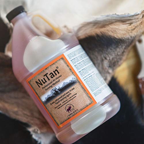 NuTan 1 Gallon DIY Hide & Fur Tanning Solution Next Generation, at