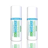 BioTemper 3 oz. Roll-on Pain Reliever for Fibromyalgia, Plantar Fasciitis, Arthritis, Back Pain, Neuropathy, Sciatica, Chronic Pain, Joint and Muscle Pain Relief (90mL)