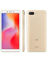 Xiaomi REDMI 6 32 GB 3 GB de RAM   4G LTE en Estados Unidos   Cámara doble   5,45 pulgadas pantalla   SIM doble   versión universal   sin advertencia, Dorado