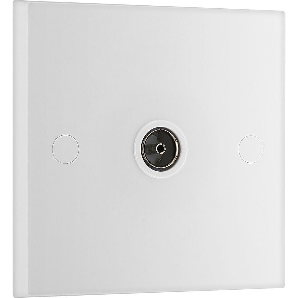 BG Electrical Single Co-Axial Socket