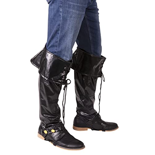 Pirate Boot Leather Boot Spats Pirate Accessories Women Kangaroo