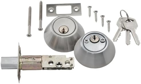 Dead Bolt, Stainless Steel Deadbolt with Double Side or Single Side Option by Nova Hardware (Double Sided)