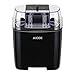 Aicok 1.5 Quart Ice Cream Maker Machine Frozen Yogurt and Sorbet Maker with Timer Function, Black