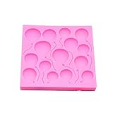 Hunzed Cake Mould, Silicone Balloons Fondant Cake Mold } { Chocolate Decorating Bakeware Mould } Kitchen Baking Tool
