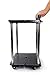 LapWorks Link-It Utility Cart, Heavy Duty, 350 Pound, Modular, Multipurpose Rolling Cart (2 Tier) Black Platform with Chrome Poles