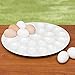 Zak Designs 12-inch White Melamine Egg Tray
