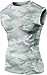 TSLA Men's Sleeveless Workout Shirts, Dry Fit Running Compression Cutoff Shirts, Athletic Training Tank Top, Round Neck Top Camo Light Grey, Large