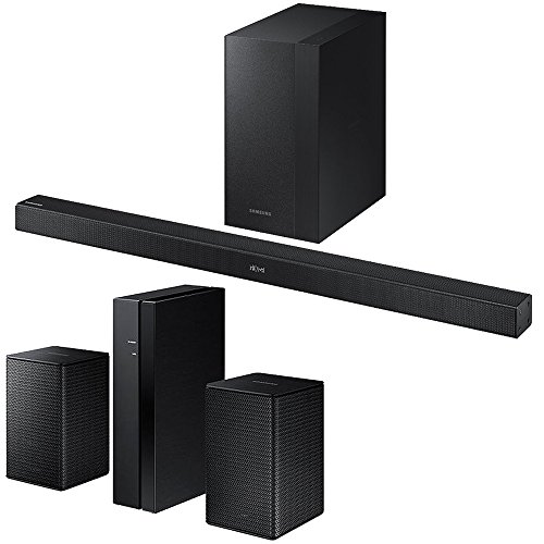 Samsung HWK450/ZA Soundbar w/ Samsung Wireless Rear Speaker Kit, Black