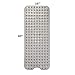 AmazerBath Bath Tub Mat, Extra Long 39 x 16 Inches Non-Slip Shower Mats with Suction Cups and Drain Holes, Bathtub Mats Bathroom Mats Machine Washable (Clear Gray)